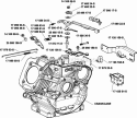 Page F Diagram and Parts List for  Kohler Engine