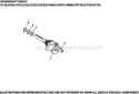 Part Location Diagram of 24014453-S Kohler Crankshaft, Non-Thrust Style