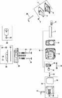 Part Location Diagram of 24318113-S Kohler Head Assembly, #2 Cylinder