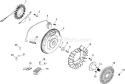 Page J Diagram and Parts List for  Kohler Engine