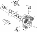 Page D Diagram and Parts List for  Kohler Engine