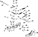 Page G Diagram and Parts List for  Kohler Engine