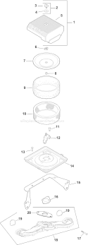 Page A Diagram and Parts List for  Kohler