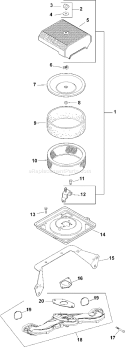 Page A Diagram and Parts List for  Kohler