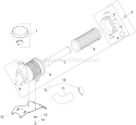 Page L Diagram and Parts List for  Kohler Engine