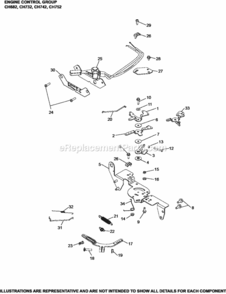 Engine_Controls_Group_9-24-596_Ch682-752 Diagram and Parts List for  Kohler Engine
