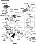 Page A Diagram and Parts List for  Kohler Engine
