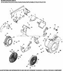 Page F Diagram and Parts List for  Kohler Engine