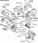 Page I Diagram and Parts List for  Kohler Engine