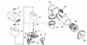 Page A Diagram and Parts List for  Kohler Engine