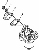 Page A Diagram and Parts List for  Kohler Engine