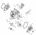 Page C Diagram and Parts List for  Kohler Engine
