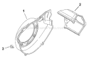 Page B Diagram and Parts List for  Kohler Engine