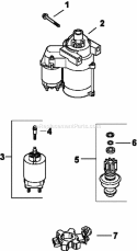 Page L Diagram and Parts List for  Kohler Engine