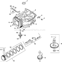 Page C Diagram and Parts List for  Kohler Engine