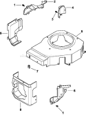 Page B Diagram and Parts List for  Kohler Engine