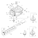 Page C Diagram and Parts List for  Kohler Engine
