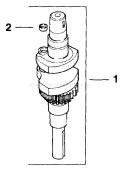Page D Diagram and Parts List for  Kohler Engine