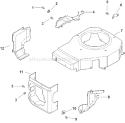 Page B Diagram and Parts List for  Kohler Engine