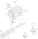 Page C Diagram and Parts List for  Kohler Engine