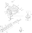 Page C Diagram and Parts List for  Kohler Engine