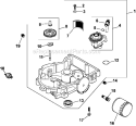 Ignition/Electrical Diagram and Parts List for  Kohler Engine