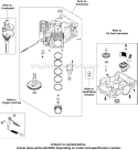 Oil Pan/Lubrication Diagram and Parts List for  Kohler Engine