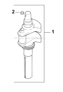 Crankshaft Diagram and Parts List for  Kohler Engine