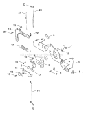 Page F Diagram and Parts List for  Kohler Engine