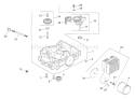 Part Location Diagram of 24522223 Kohler Shortblock