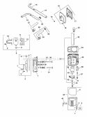 Page M Diagram and Parts List for  Kohler Engine