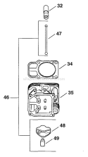 Page N Diagram and Parts List for  Kohler Engine