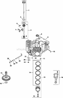 Page C Diagram and Parts List for  Kohler Engine
