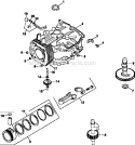 Page C Diagram and Parts List for  Kohler Engine