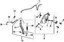 Page F Diagram and Parts List for  Kohler Engine