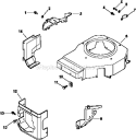 Page B Diagram and Parts List for  Kohler Engine