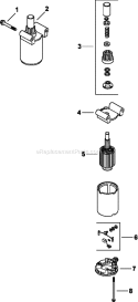 Page L Diagram and Parts List for  Kohler Engine
