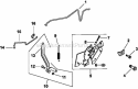 Page F Diagram and Parts List for  Kohler Engine