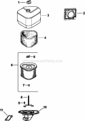 Page A Diagram and Parts List for  Kohler