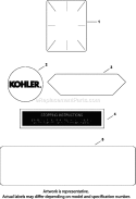Page I Diagram and Parts List for  Kohler Engine