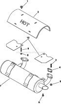 Page G Diagram and Parts List for  Kohler Engine