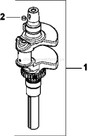 Page D Diagram and Parts List for CV730-0017  Kohler Engine