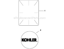 Page E Diagram and Parts List for  Kohler Engine
