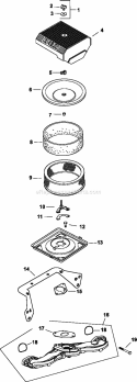 Part Location Diagram of 2410929-S Kohler Cup, Fuel Spit-Back