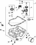 Page K Diagram and Parts List for  Kohler Engine