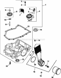 Page K Diagram and Parts List for  Kohler Engine
