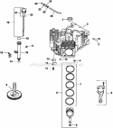 Page D Diagram and Parts List for  Kohler Engine