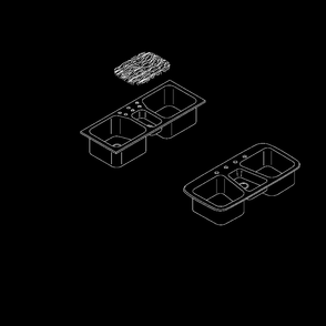 Part Location Diagram of 50245 Kohler Drain Basket