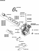 Page D Diagram and Parts List for  Kohler Engine