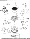 Page J Diagram and Parts List for  Kohler Engine
